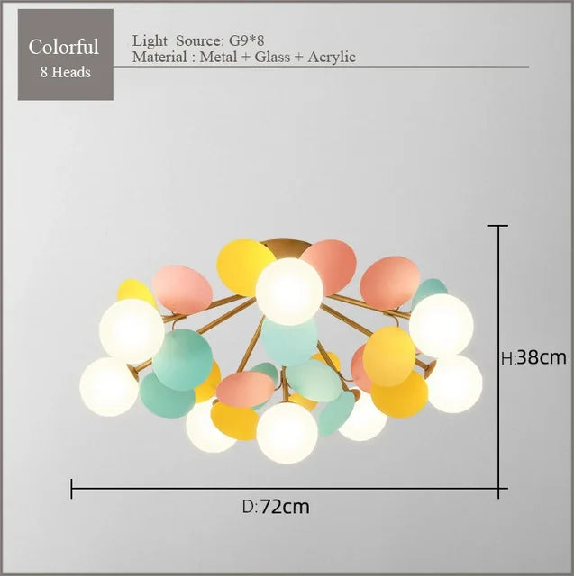LuxeLineage - Lustre de plafond moderne