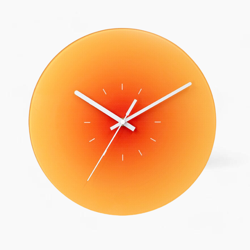 Luxe - Horloge murale en verre | Une touche d'élégance et de sophistication