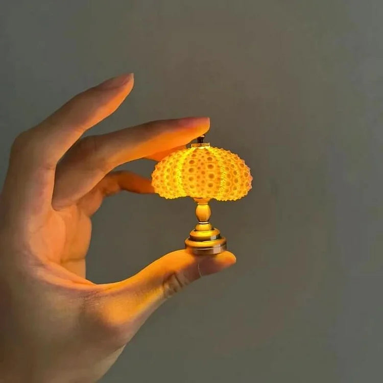 OceanDream - Veilleuse Océan | Lampe de nuit artisanale à base de coquillages naturels