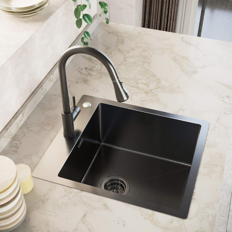 Robinet de cuisine à capteur tactile escamotable | Confort moderne et design élégant
