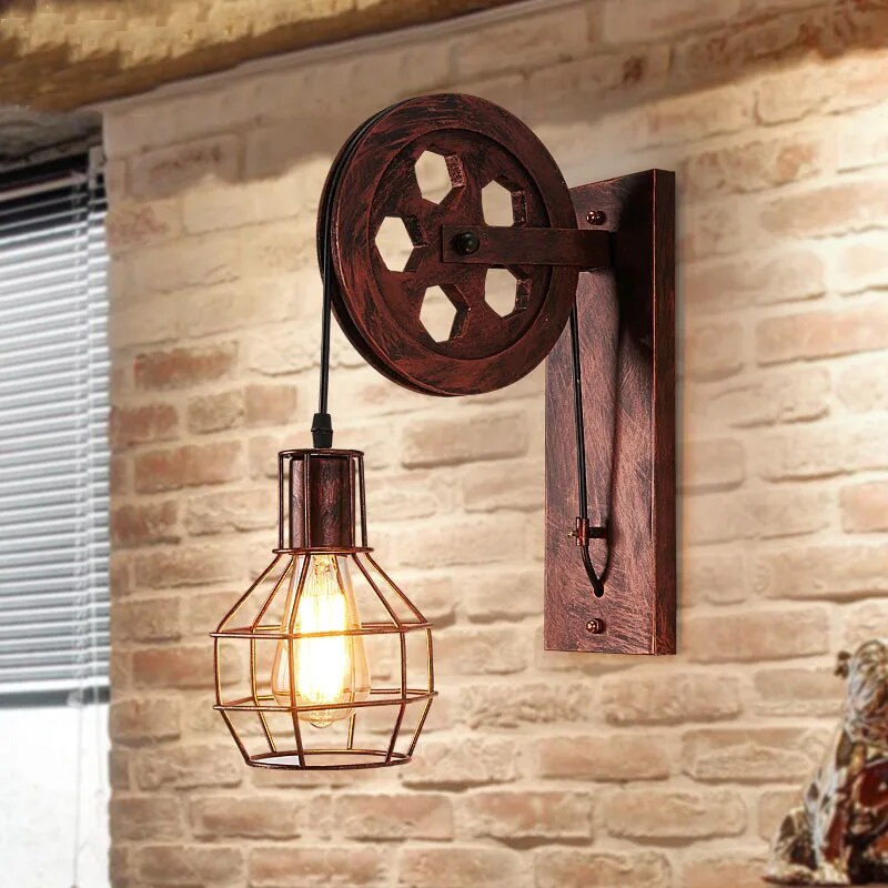 Lampe murale rétro du milieu du siècle
