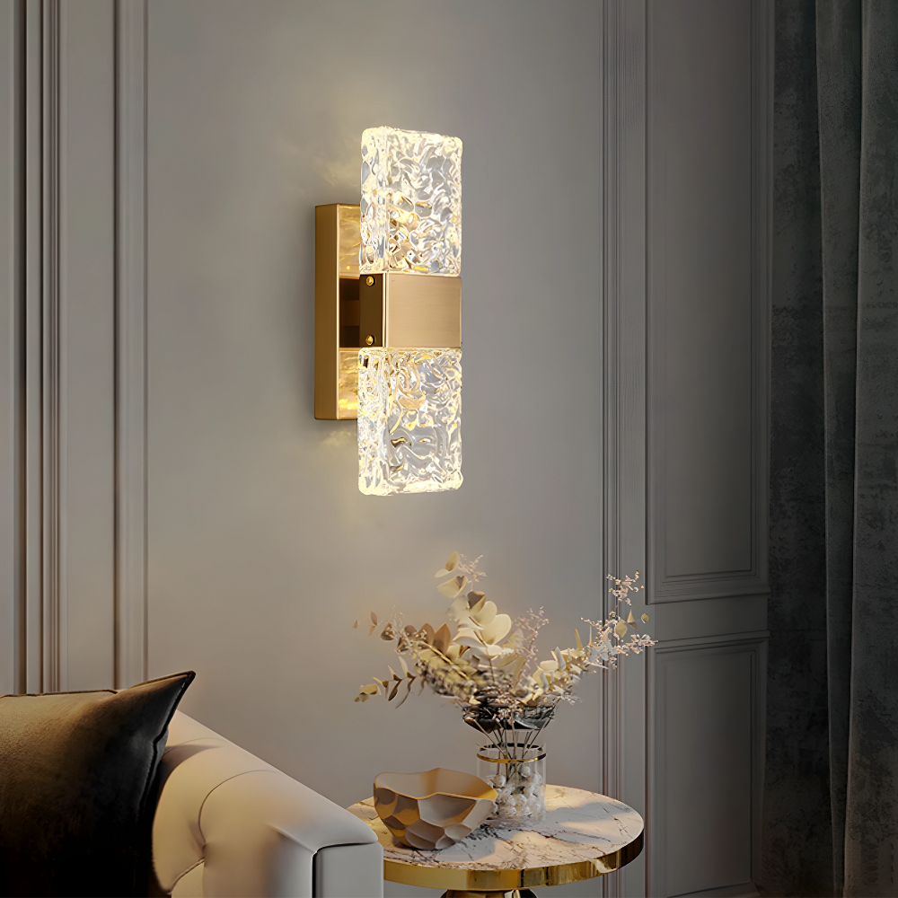 AuraCrystal - Applique murale en cristal design