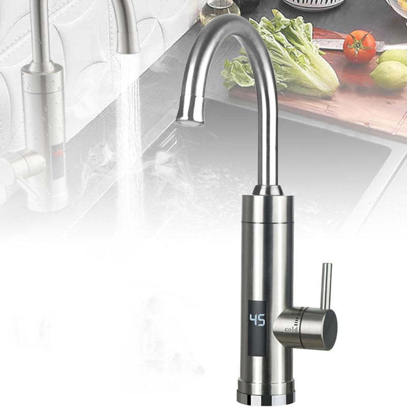 Robinet de cuisine électrique | Commodité moderne et fonctionnement sans effort