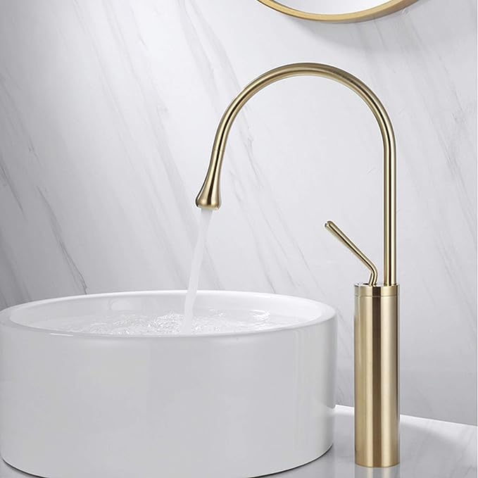 Robinet de lavabo de salle de bain style goutte | Design moderne élégant et fonctionnalité