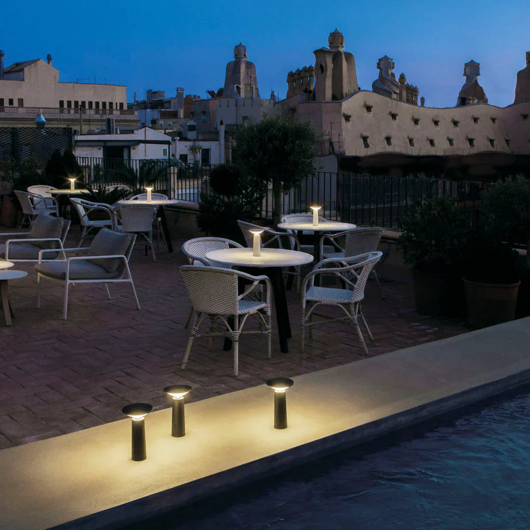 Lampes de table LED modernes | Dimmables et rotatives avec batterie intégrée