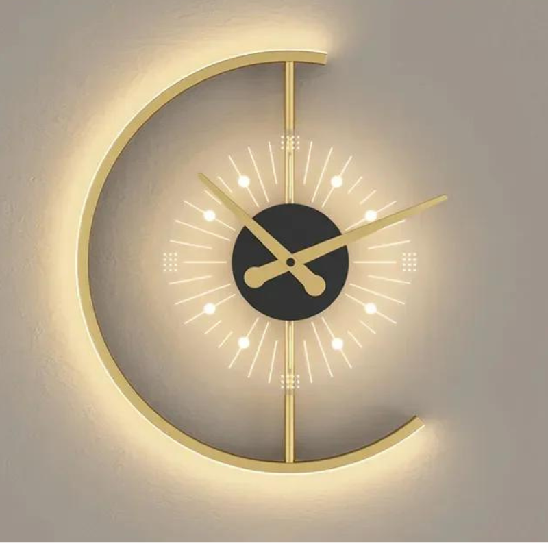 Horloge à LED - Éclairage moderne | Une fusion du temps et de la lumière