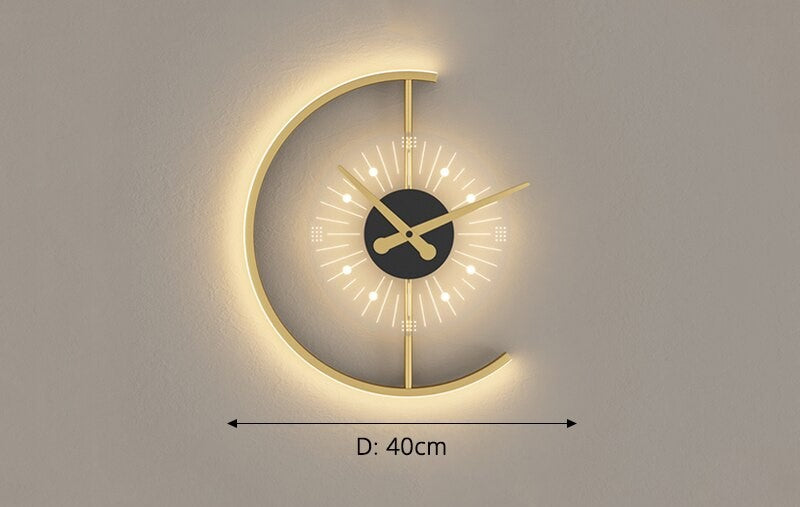 Horloge à LED - Éclairage moderne | Une fusion du temps et de la lumière