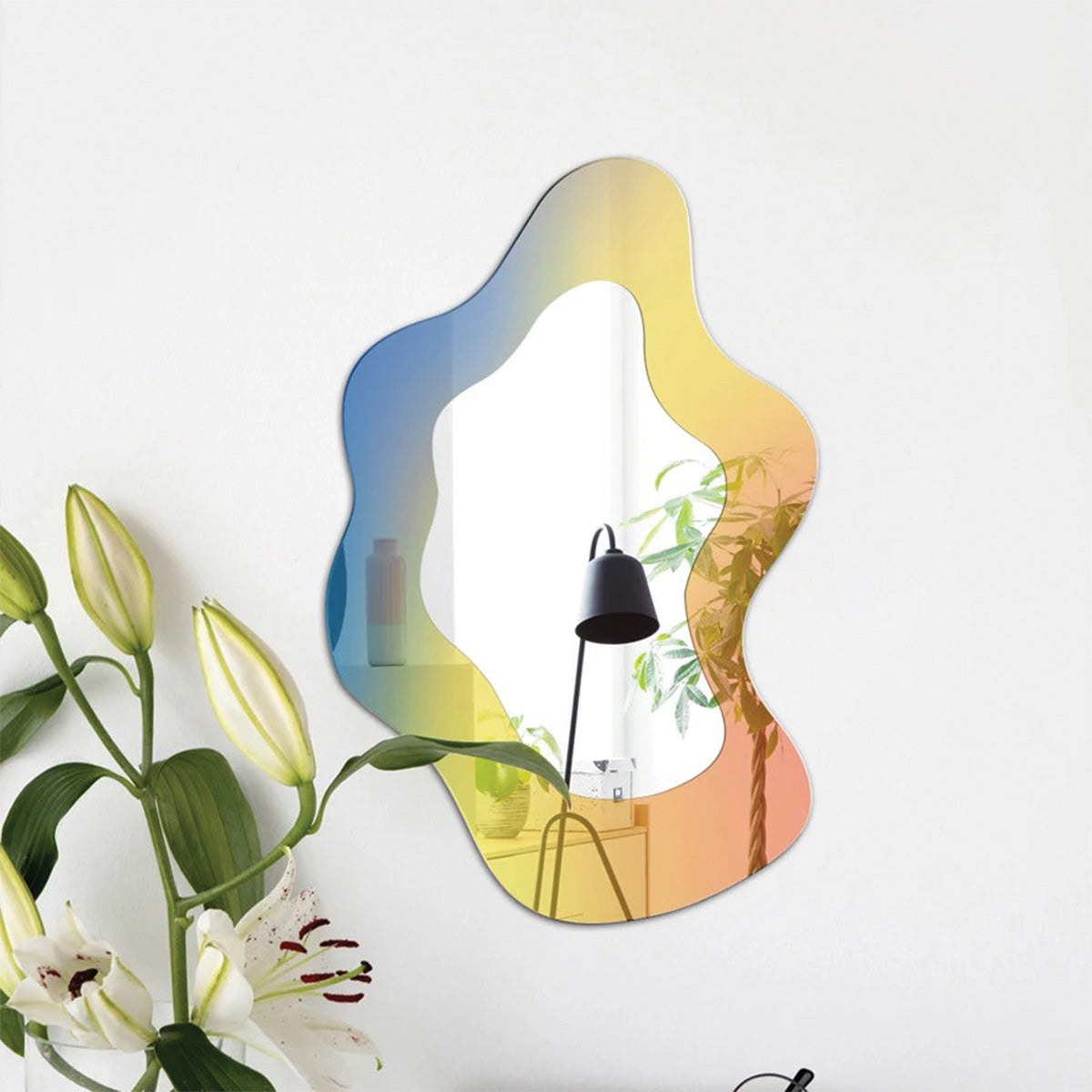 Miroir Astro Ondulé | Design Courbé Unique pour Décor Moderne