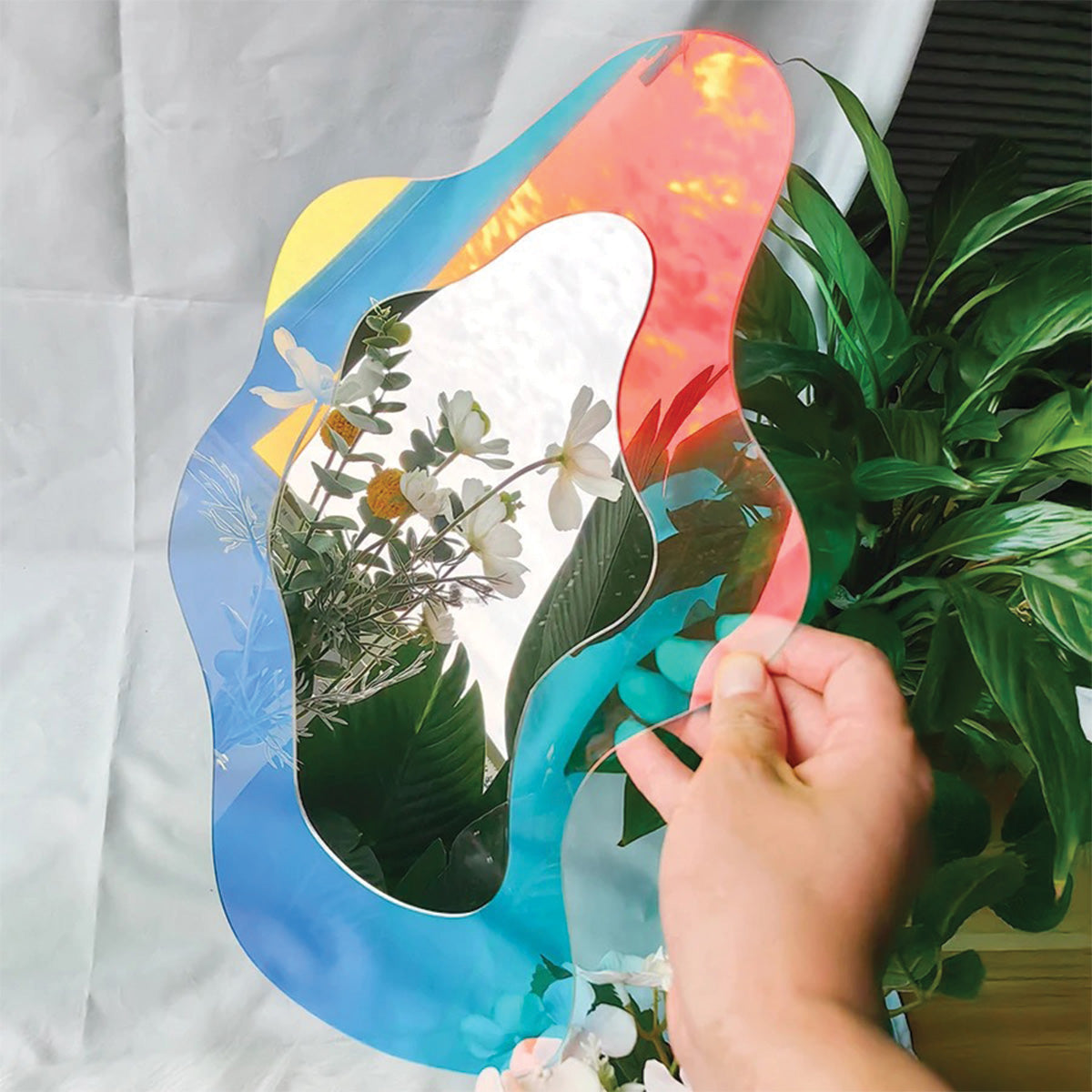 Miroir Astro Ondulé | Design Courbé Unique pour Décor Moderne