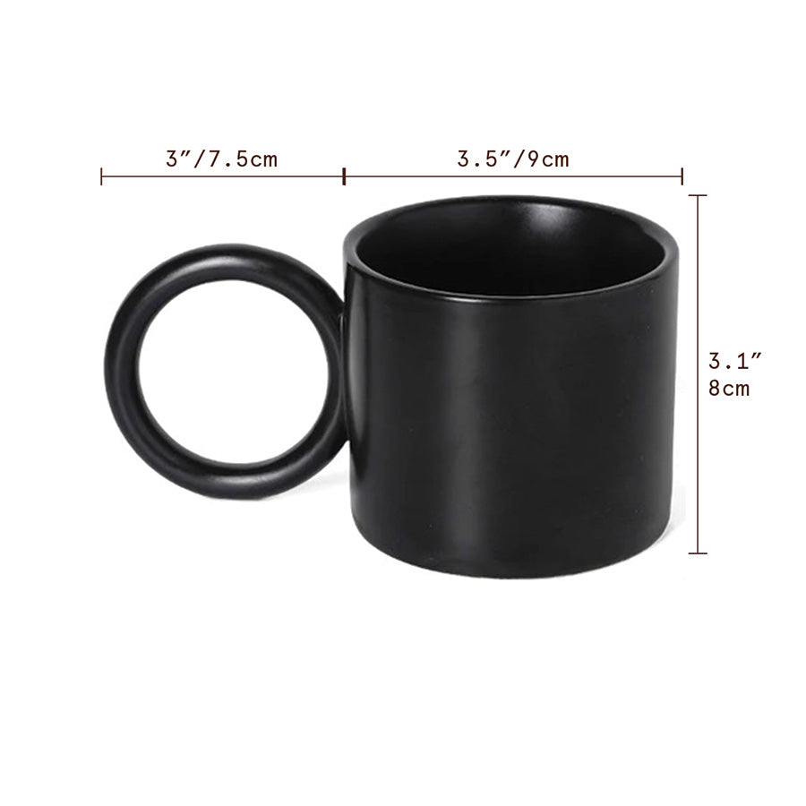 Grand Tasse Grip | Poignée Extra Large, Vaisselle Confortable