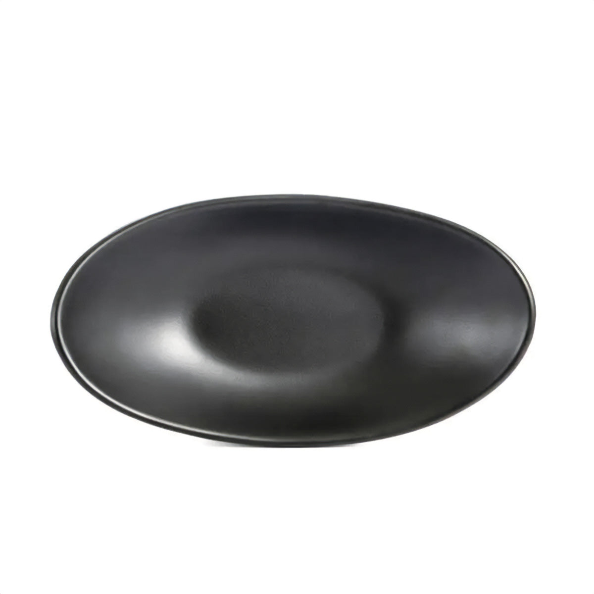 Bol Ovale Noir | Vaisselle Moderne pour un Repas Élégant