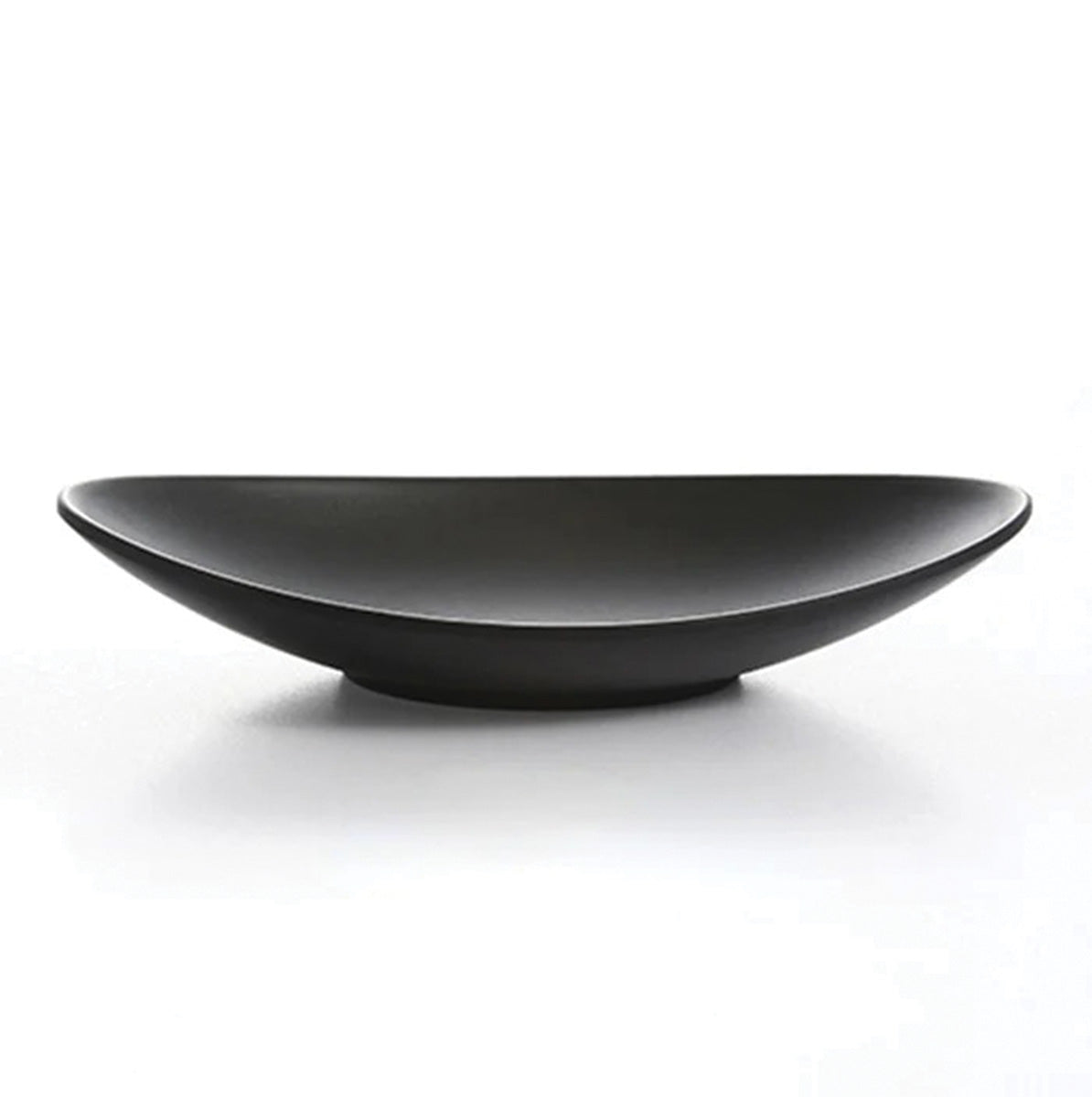 Bol Ovale Noir | Vaisselle Moderne pour un Repas Élégant