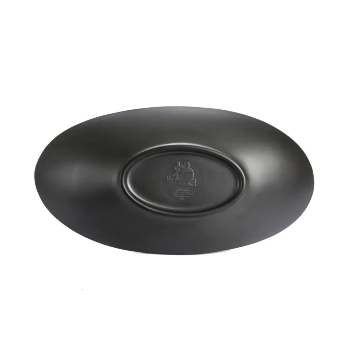 Bol Ovale Noir | Vaisselle Moderne pour un Repas Élégant