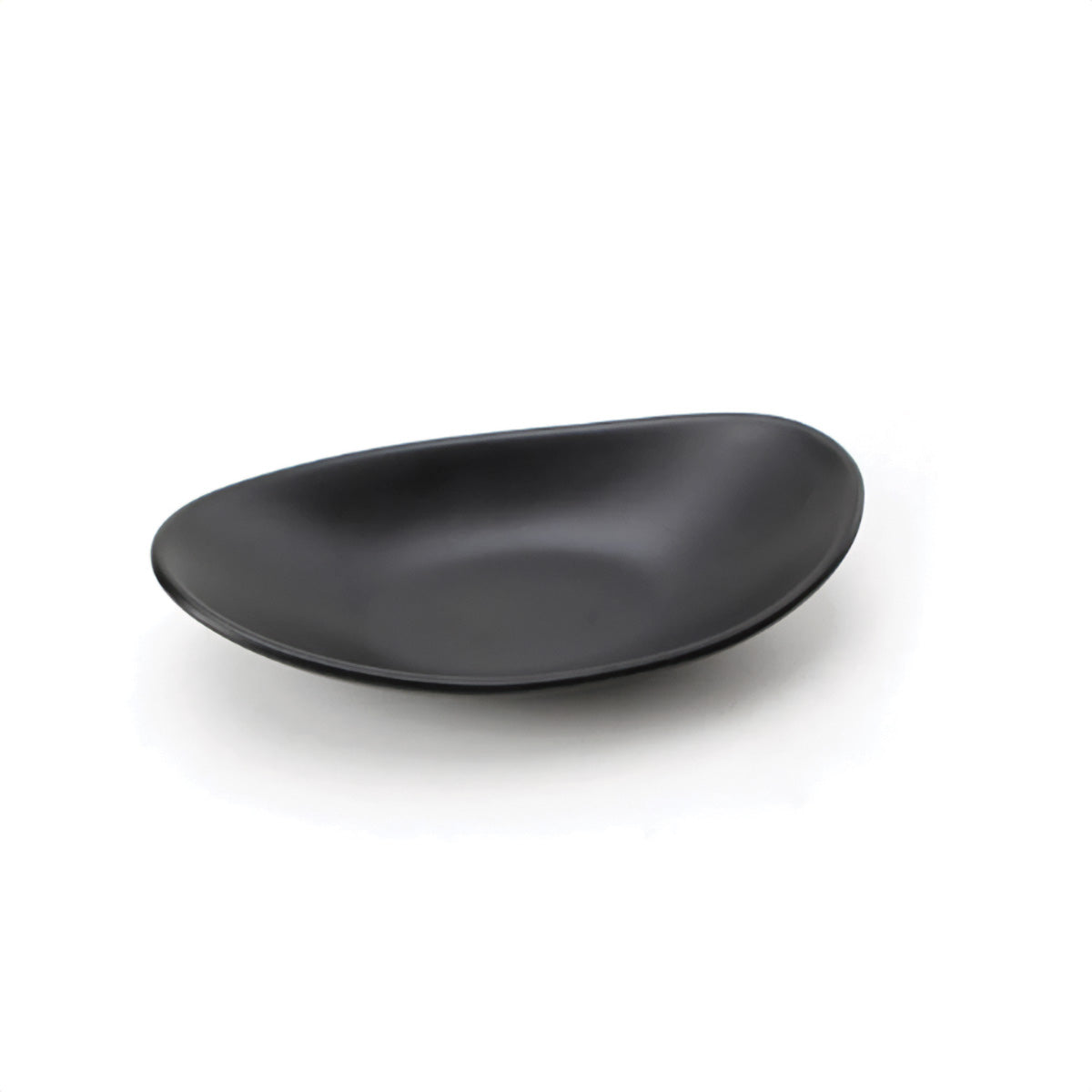 Bol Ovale Noir | Vaisselle Moderne pour un Repas Élégant
