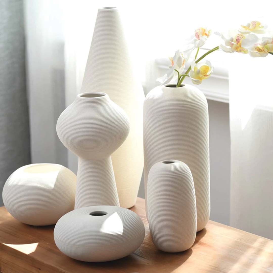 Vases en céramique faits à la main | Décorations élégantes pour la maison