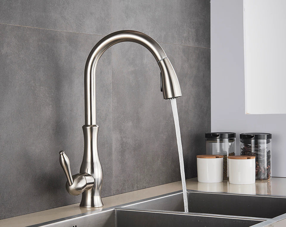 Robinet de cuisine escamotable Anton | Fonctionnalité élégante et design moderne