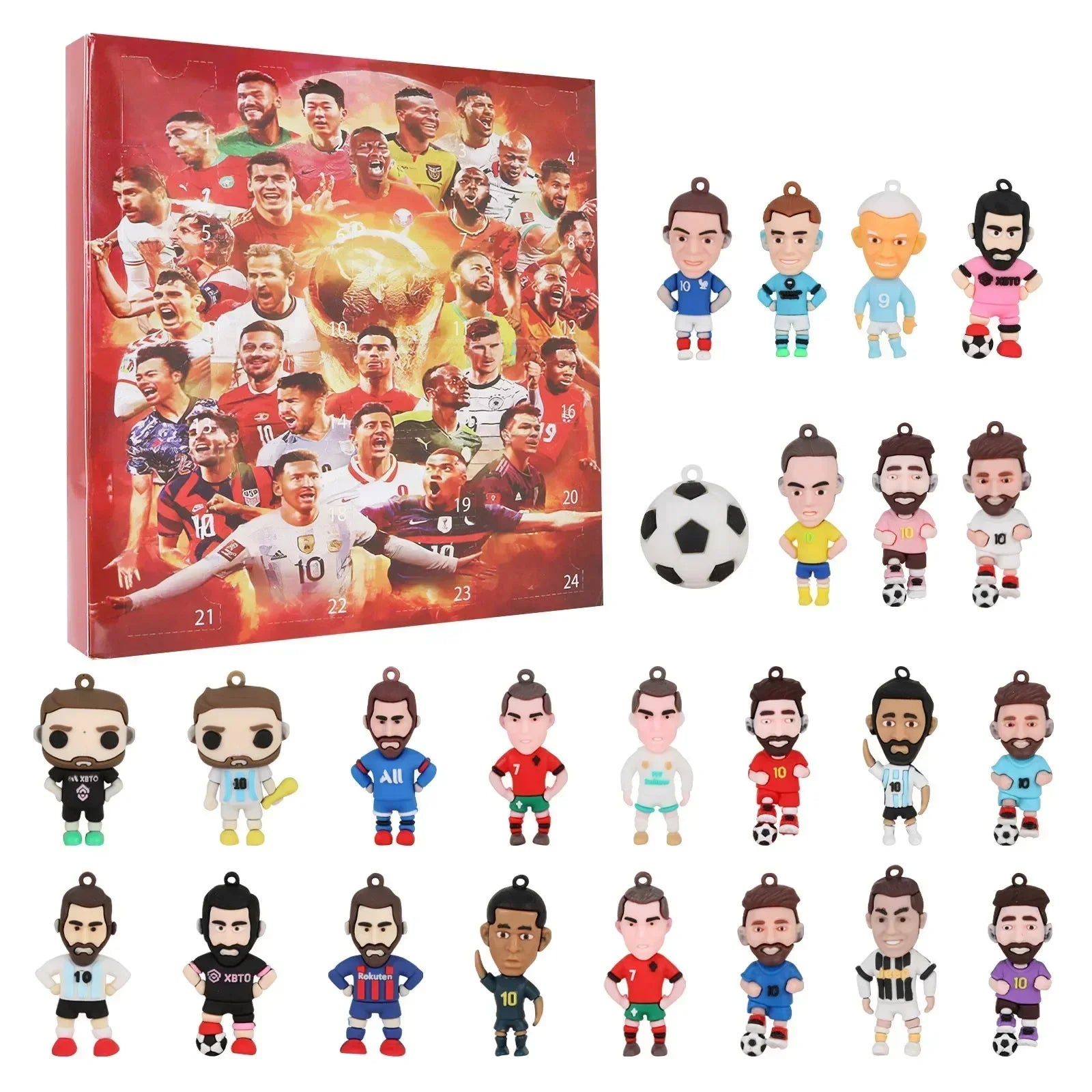 Calendrier de l'Avent football pour enfants | Compte à rebours créatif 0