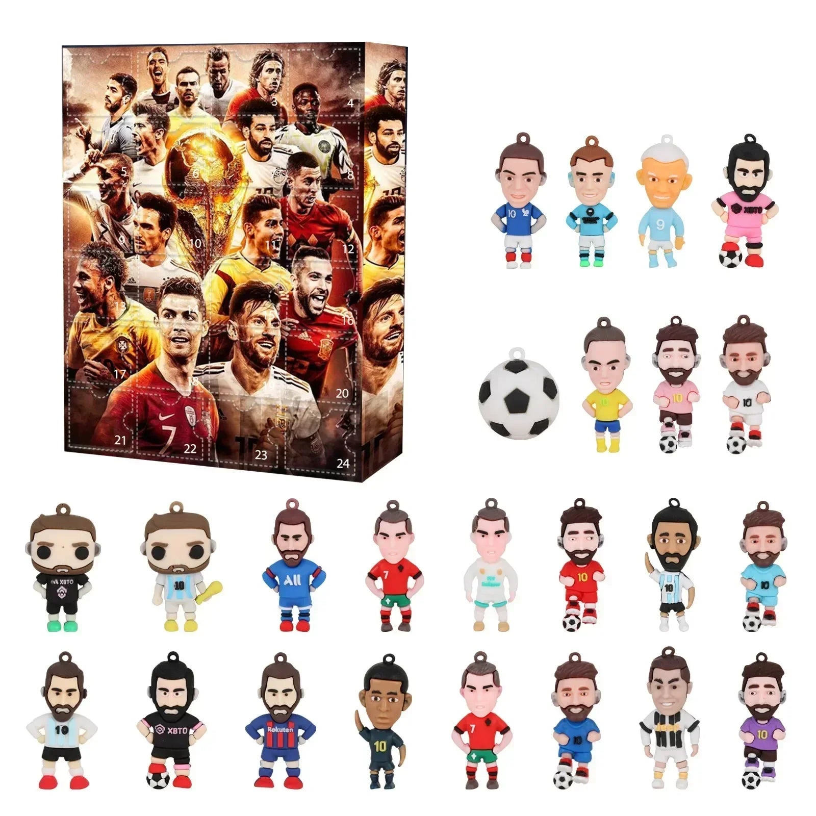 Calendrier de l'Avent football pour enfants | Compte à rebours créatif 1