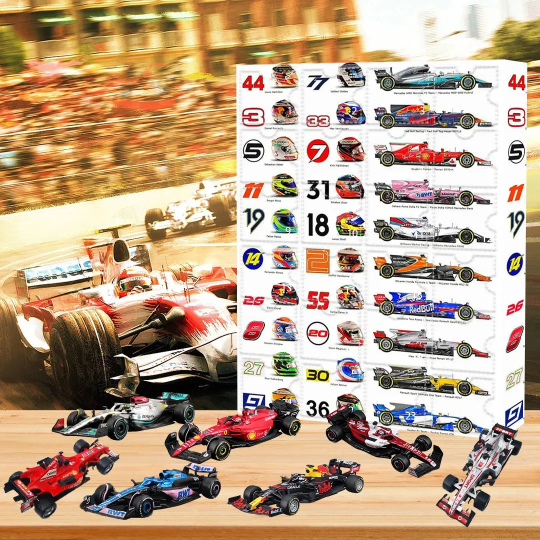 Calendrier de l'Avent pour les fans de F1 | Édition collector 0