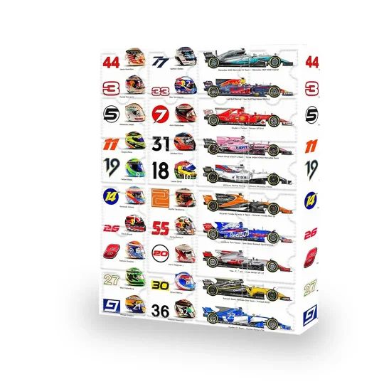 Calendrier de l'Avent pour les fans de F1 | Édition collector 1