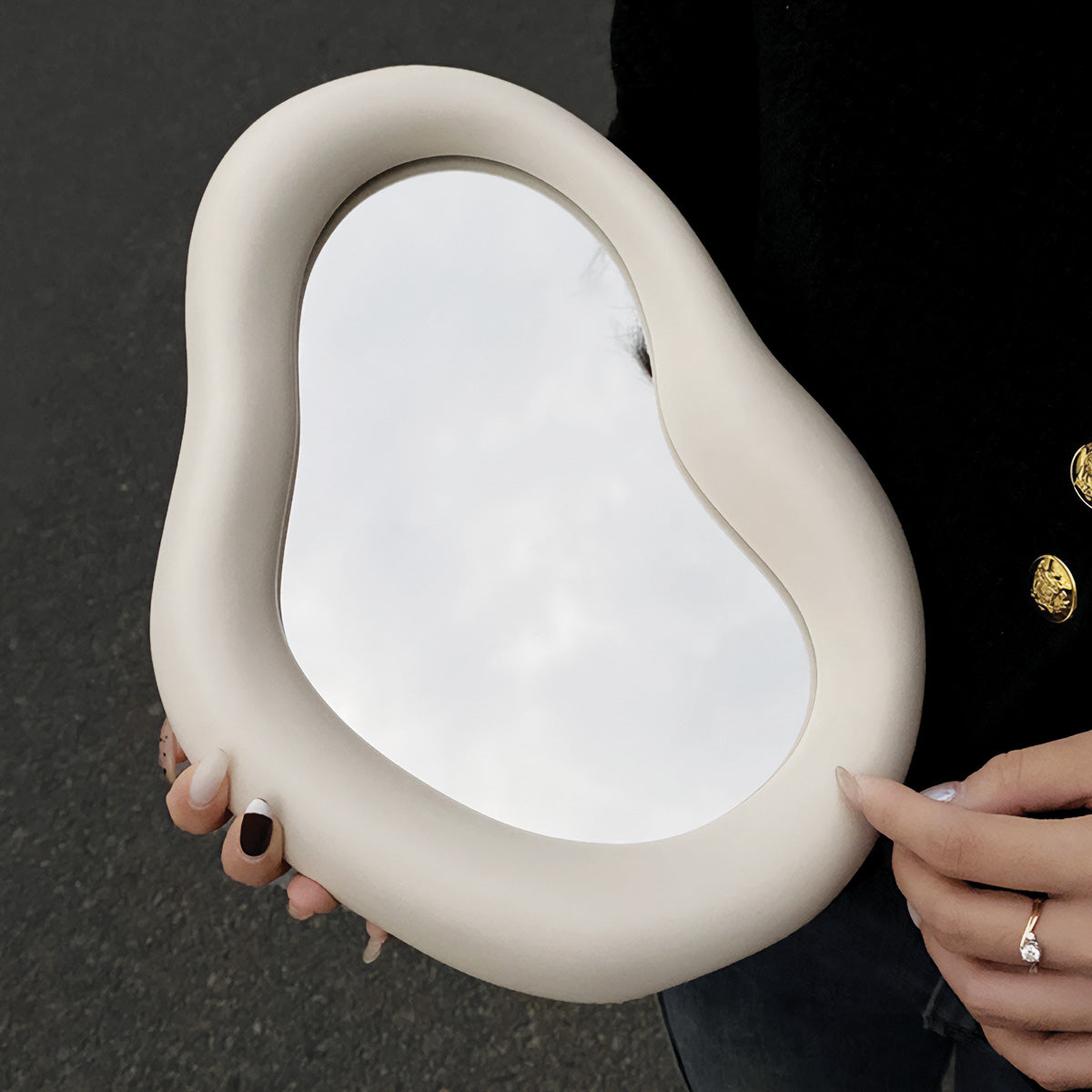 Miroir de table épais | Design élégant et moderne pour tous les espaces