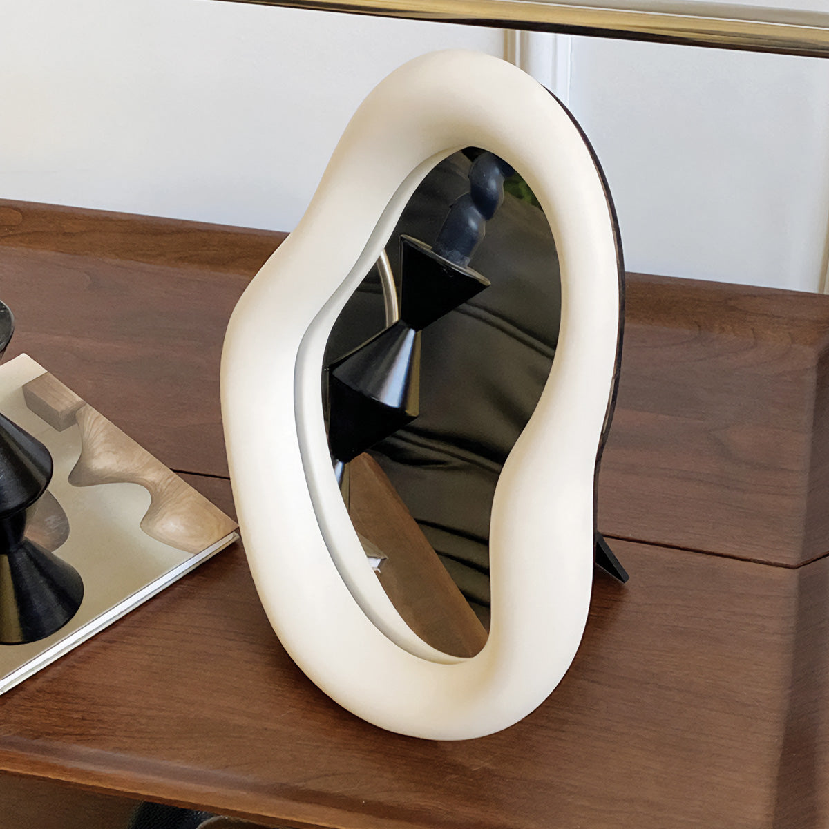 Miroir de table épais | Design élégant et moderne pour tous les espaces