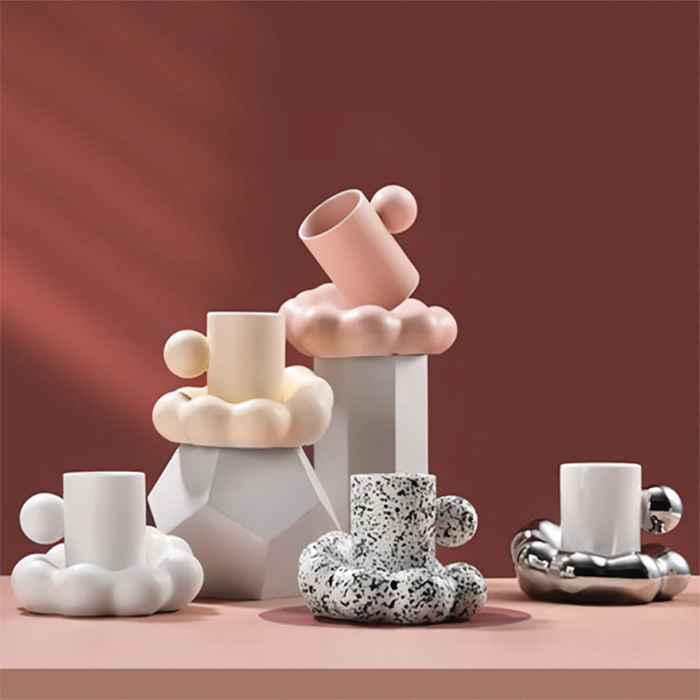 Ensemble de Tasses Nuage | Tasses en Céramique Élégantes