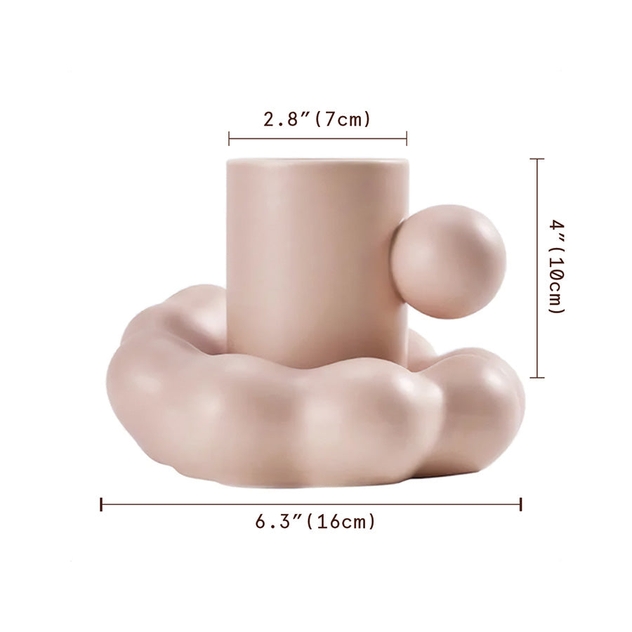 Ensemble de Tasses Nuage | Tasses en Céramique Élégantes