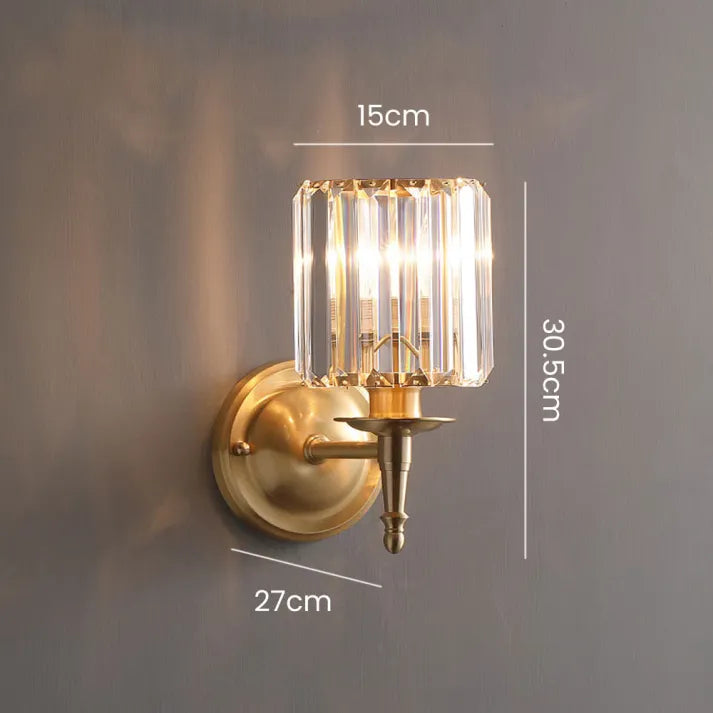 Élégance Cristal | Applique Murale en Cristal de Luxe