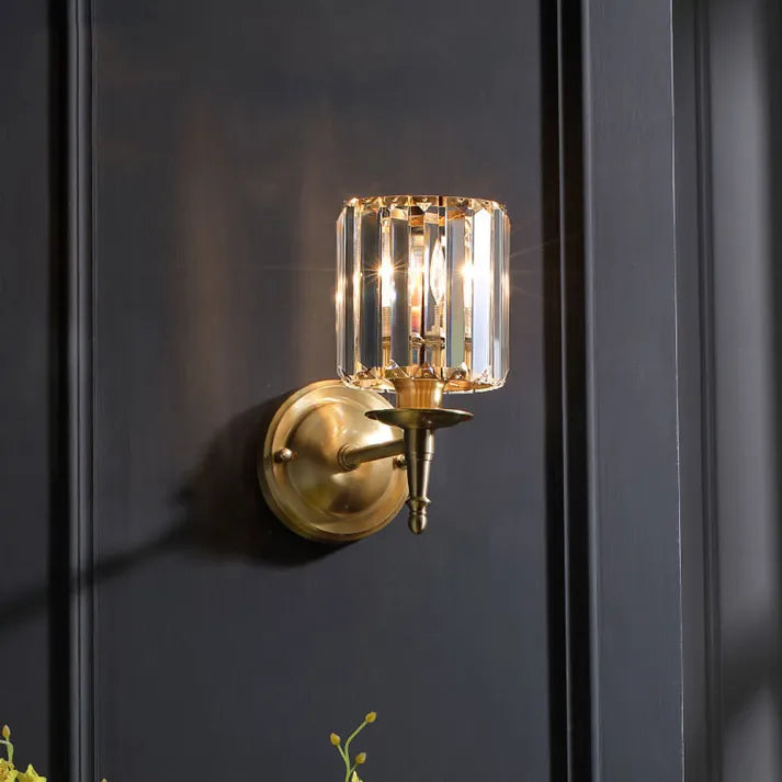 Élégance Cristal | Applique Murale en Cristal de Luxe