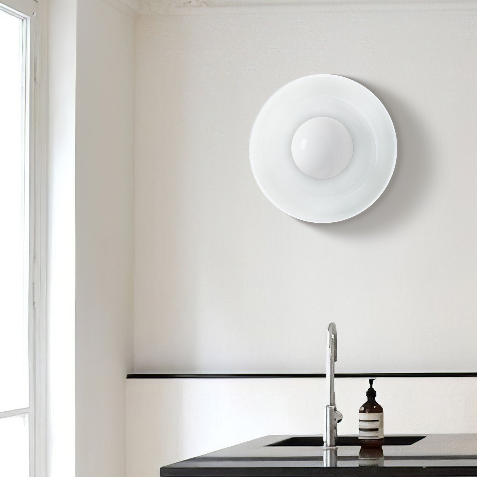 CeramiBlue - Appliques Murales en Céramique | Éclairage mural minimaliste en bleu moderne