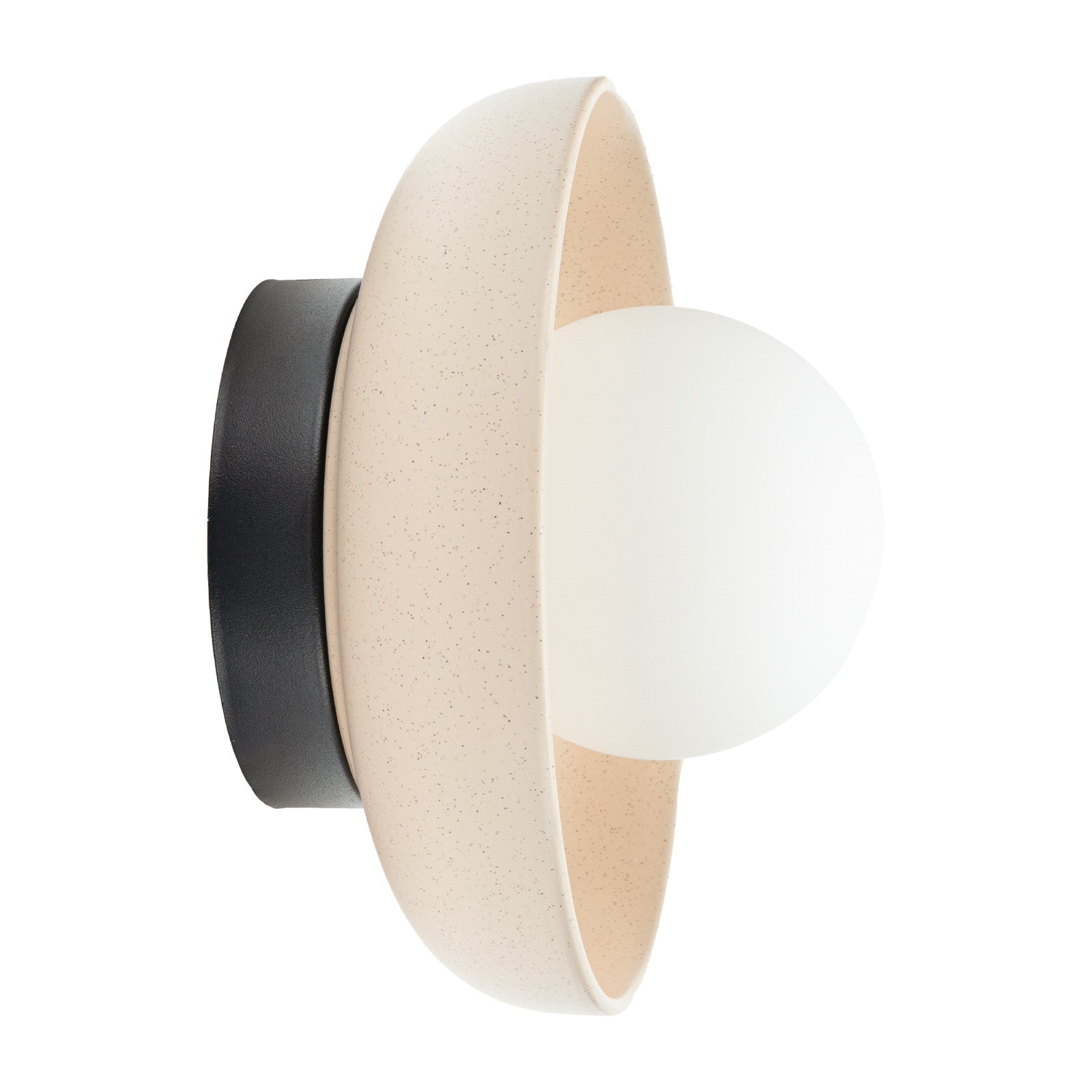 CeramiLux - Applique Murale Ronde | Design élégant en céramique émaillée