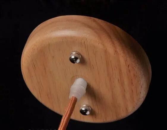 Pendentif en Bois Moderne | Collection Lumière
