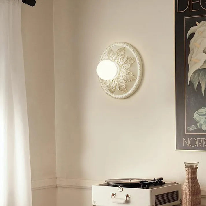 CoffeeGlow | Applique Murale en Résine pour une Décoration Élégante