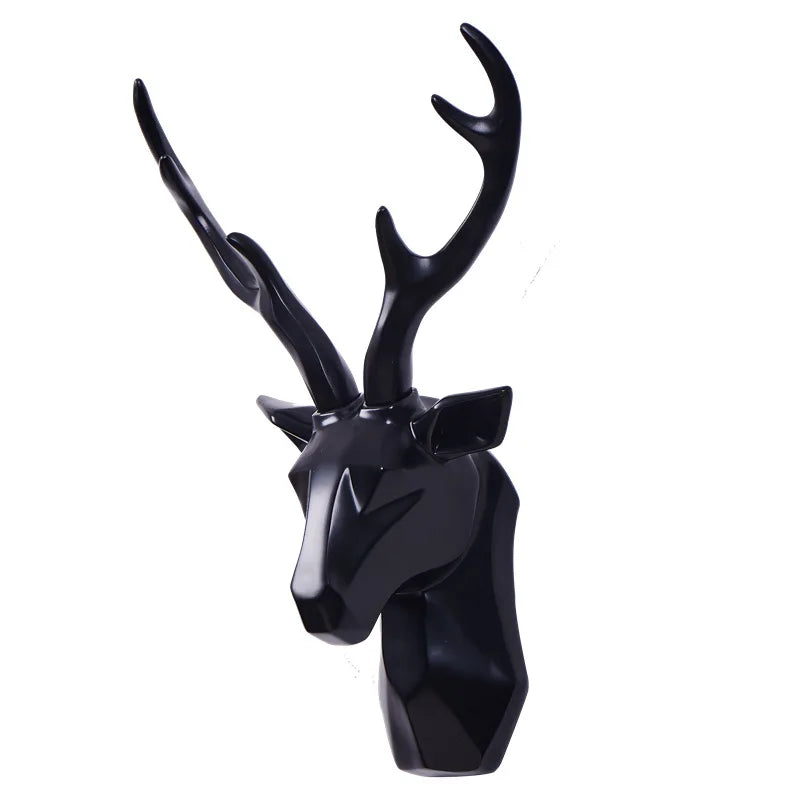 MajesticStag - Statue 3D de tête de cerf