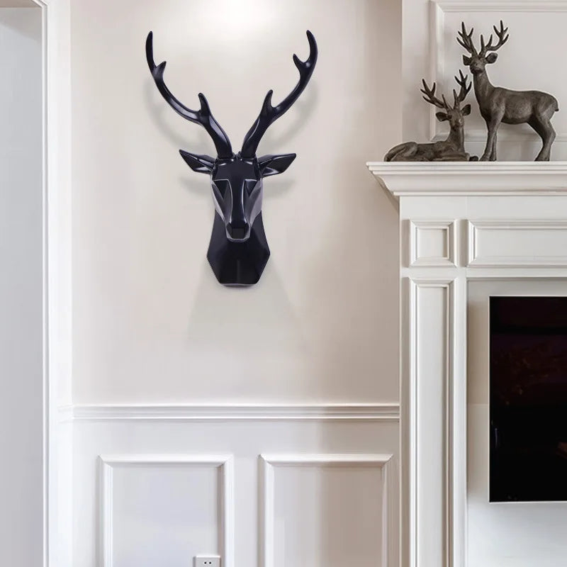 MajesticStag - Statue 3D de tête de cerf