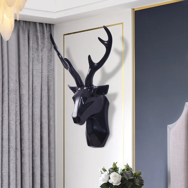 MajesticStag - Statue 3D de tête de cerf