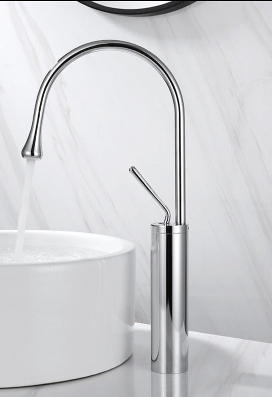 Robinet de lavabo de salle de bain style goutte | Design moderne élégant et fonctionnalité