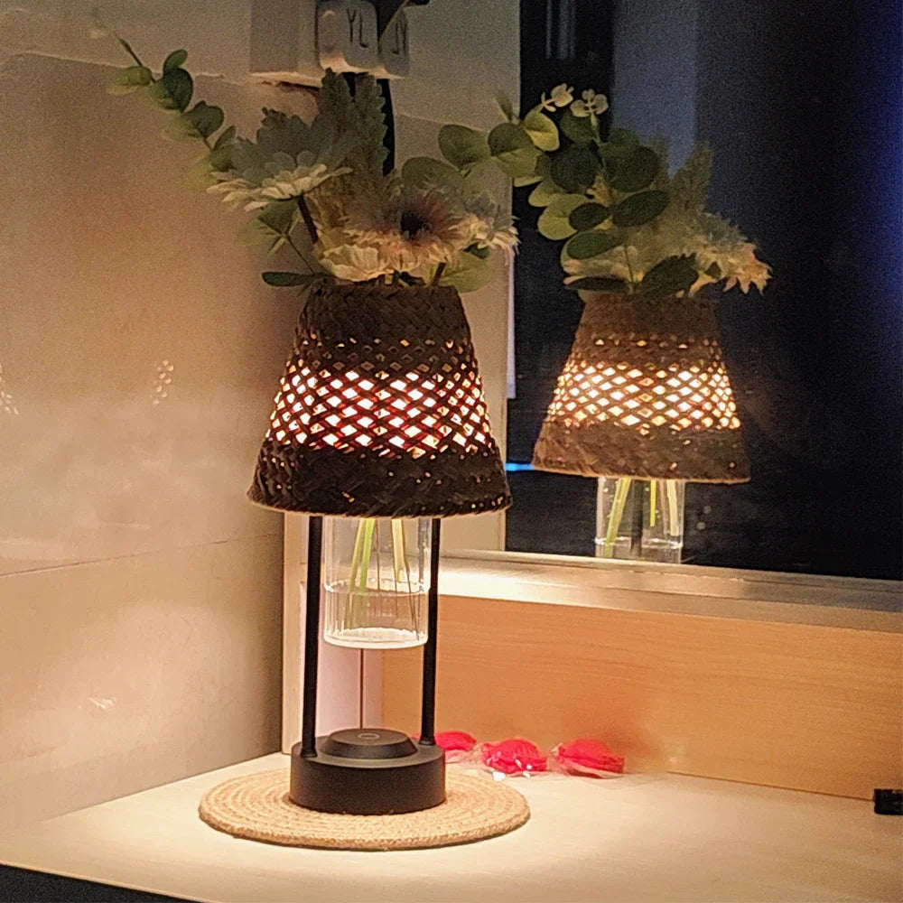 TrioGlow - Lampe Tactile Élégante | Éclairage LED sans fil à 3 températures de couleur