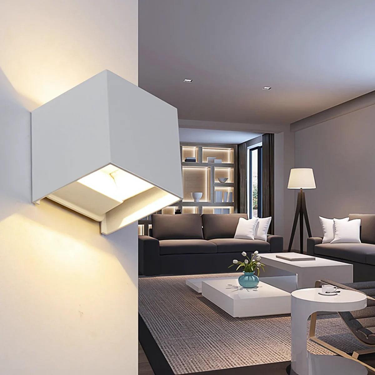Lampadaire à détection de mouvement monté au mur | Améliorez la sécurité et la visibilité avec activation automatique
