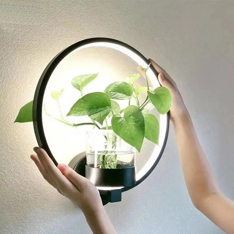 HerbaceousGlow - Applique Murale Radieuse
