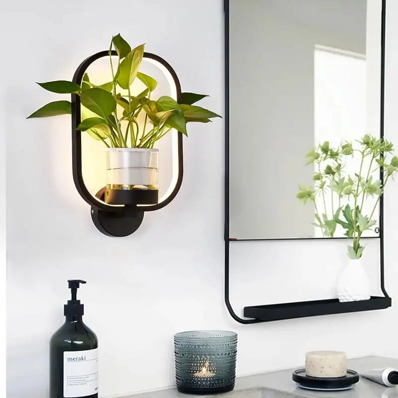 HerbaceousGlow - Applique Murale Radieuse