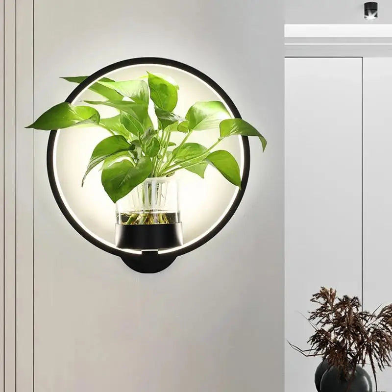 HerbaceousGlow - Applique Murale Radieuse