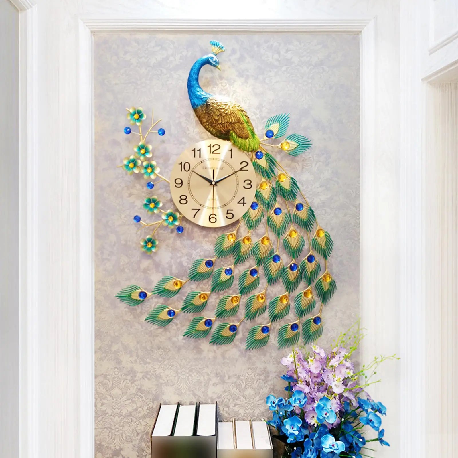 Montre Élégance Paon - MajesticPeacock
