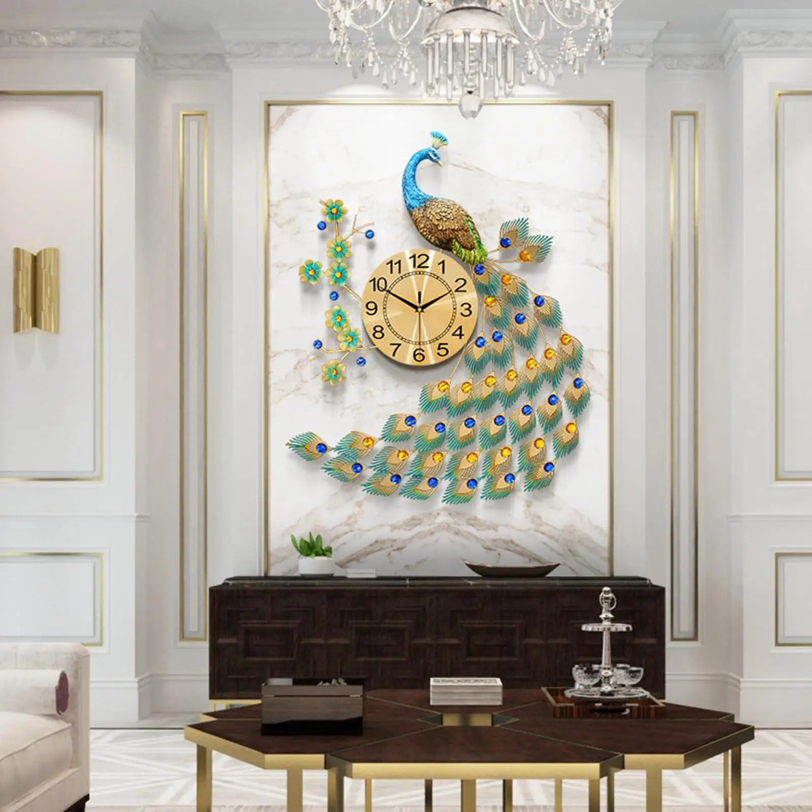 Montre Élégance Paon - MajesticPeacock
