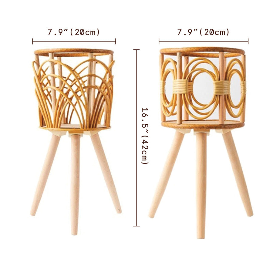 Panier Oasis Doré | Solutions de Rangement Tissées à la Main Élégantes