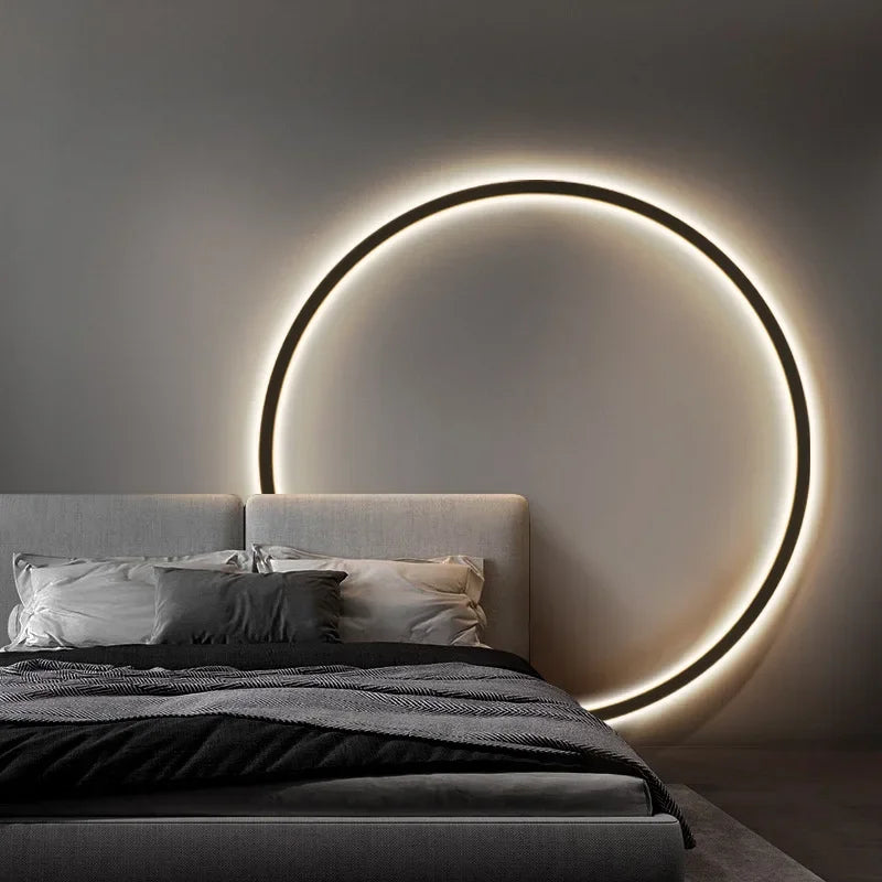 LumiRing - Lampe murale circulaire minimaliste