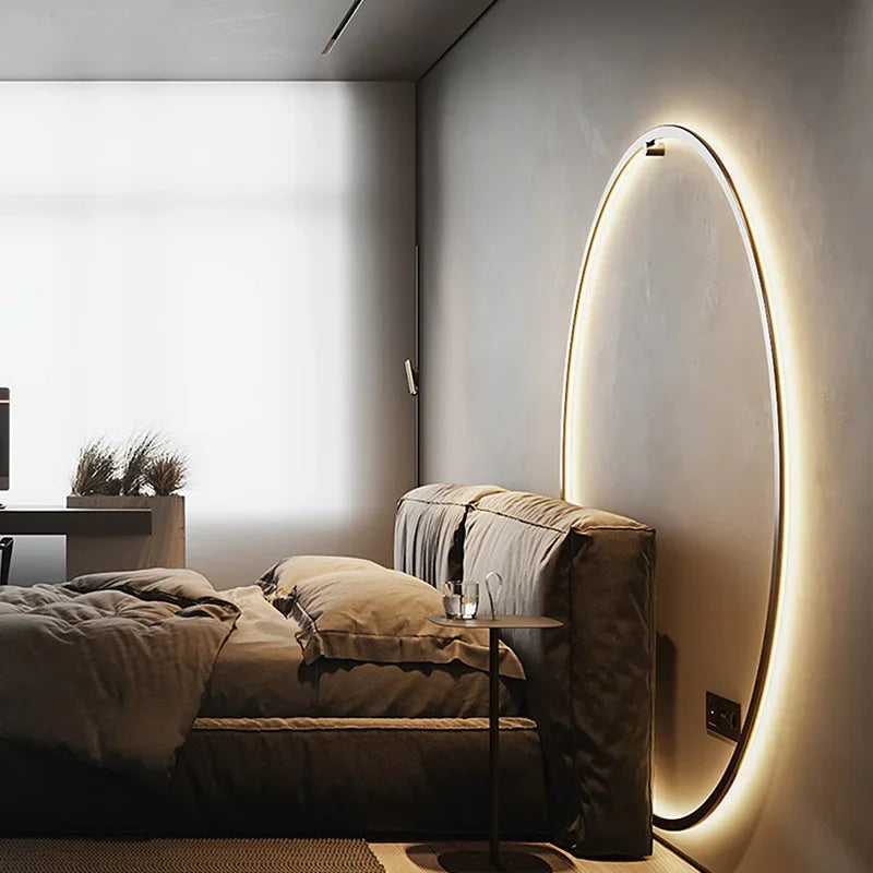 LumiRing - Lampe murale circulaire minimaliste