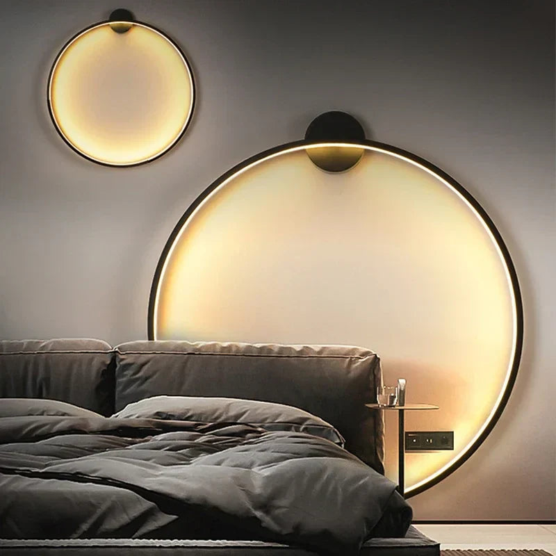 LumiRing - Lampe murale circulaire minimaliste