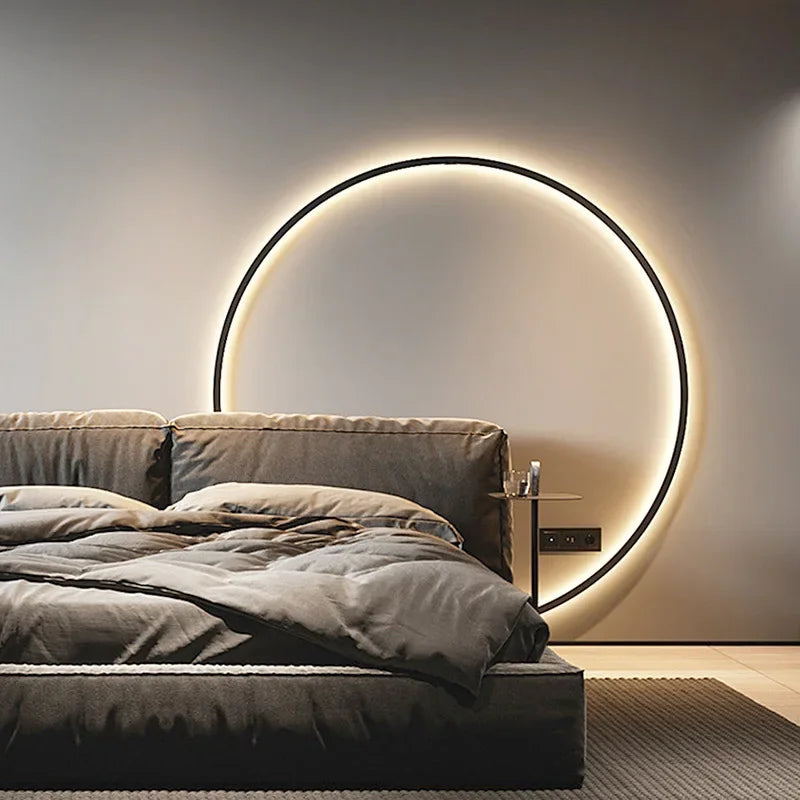 LumiRing - Lampe murale circulaire minimaliste